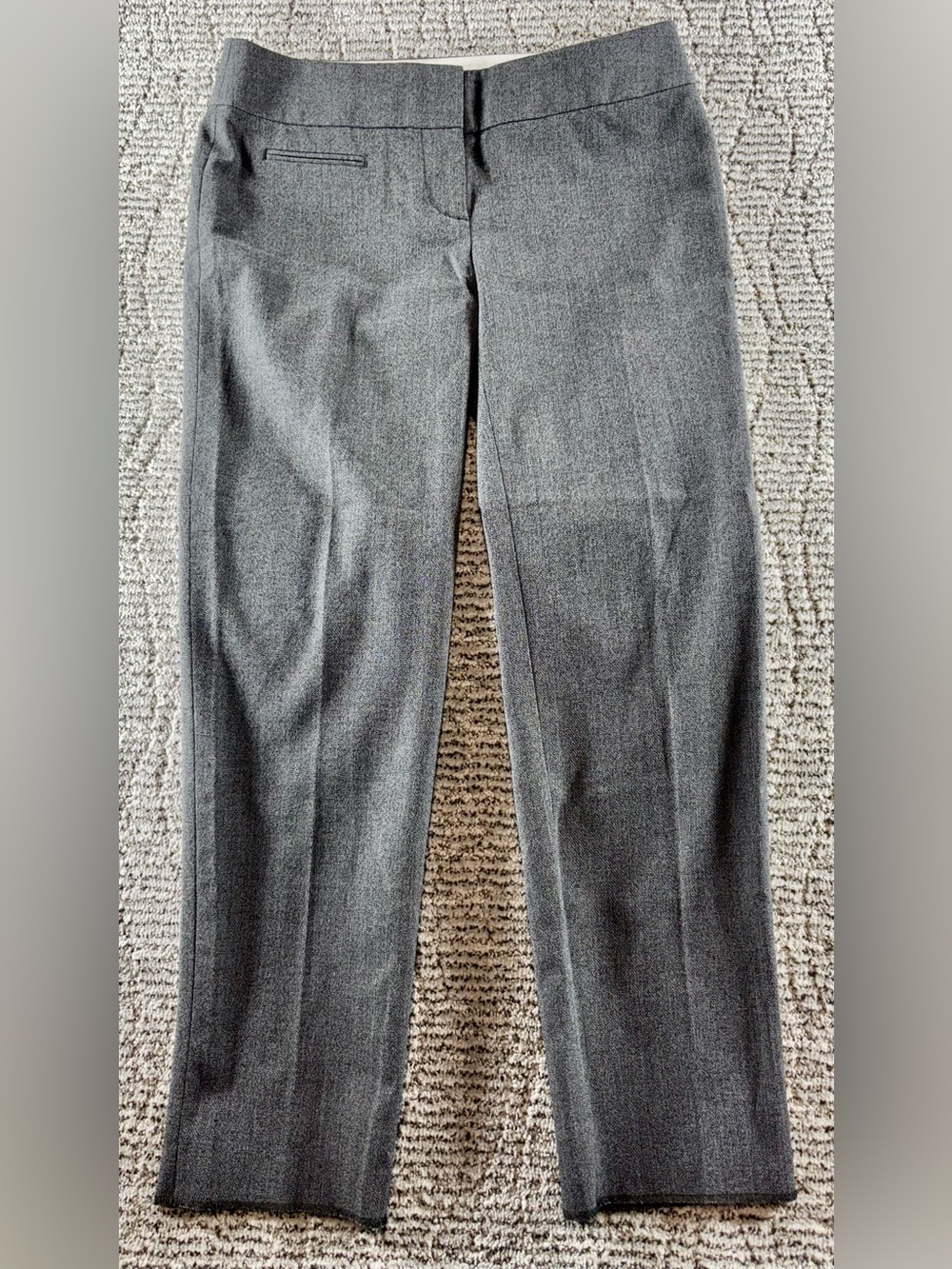 LOFT Petites by Ann Taylor Women’s Size 00P Gray Marisa Cropped Pants